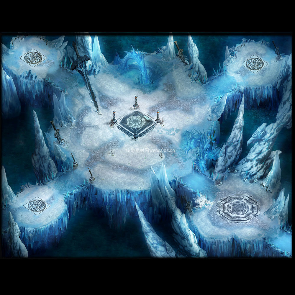 冰雪地图系列0001