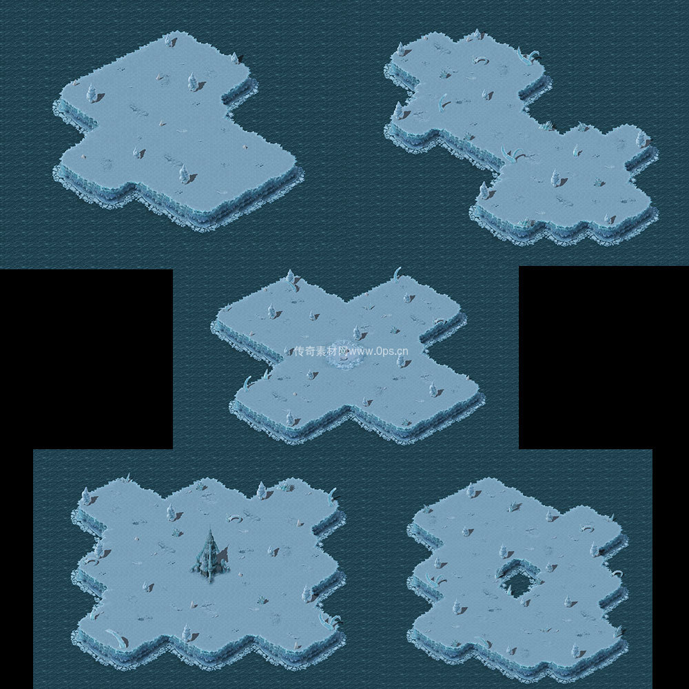 冰雪地图系列0011