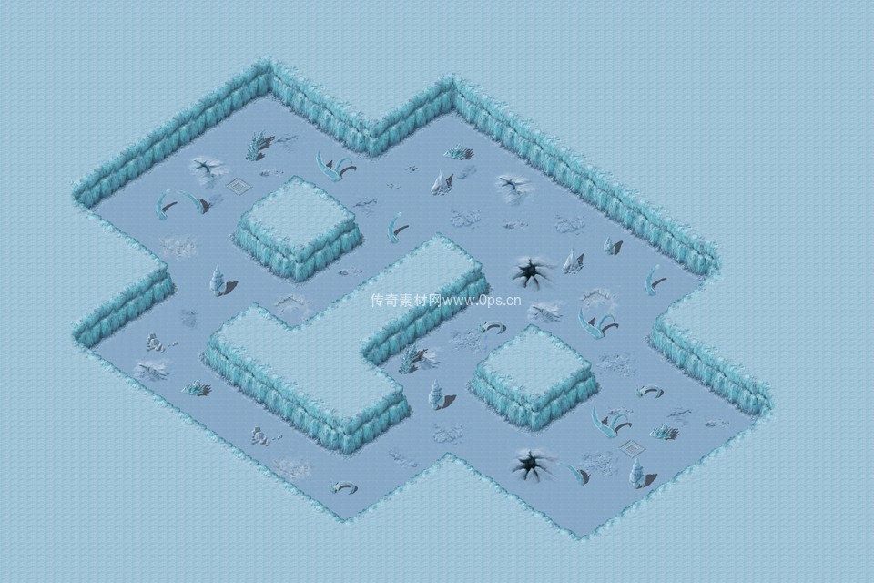 冰雪地图系列0014