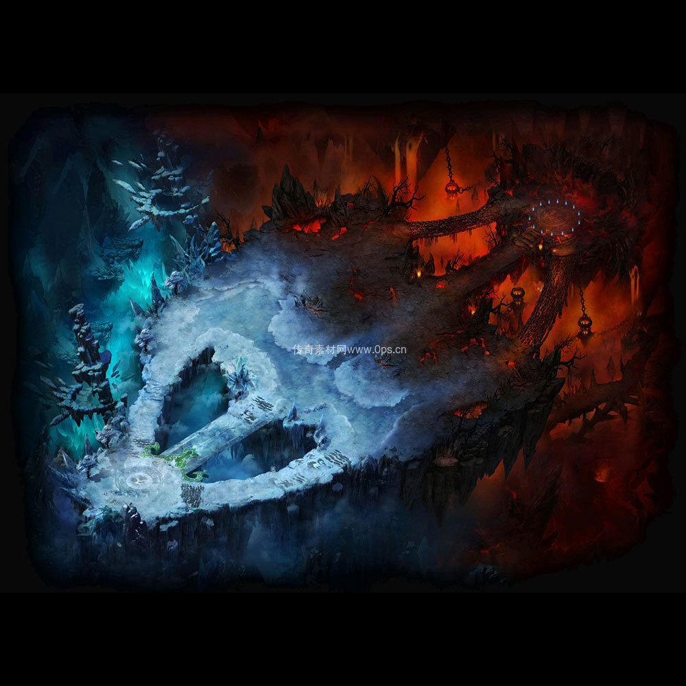 冰雪地图系列0017