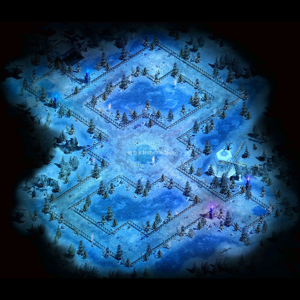 冰雪地图系列0018