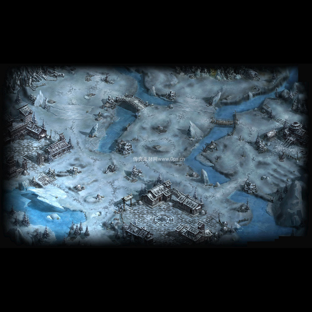 冰雪地图系列0020