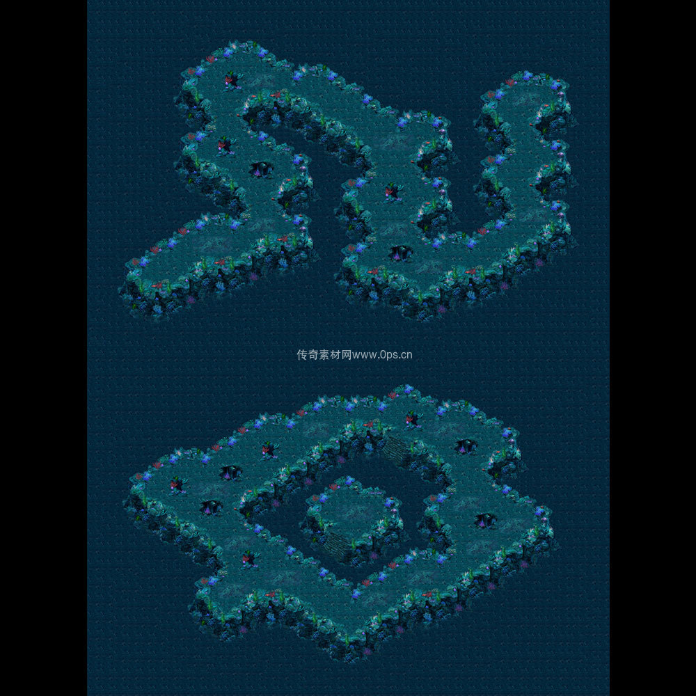 冰雪地图系列0025