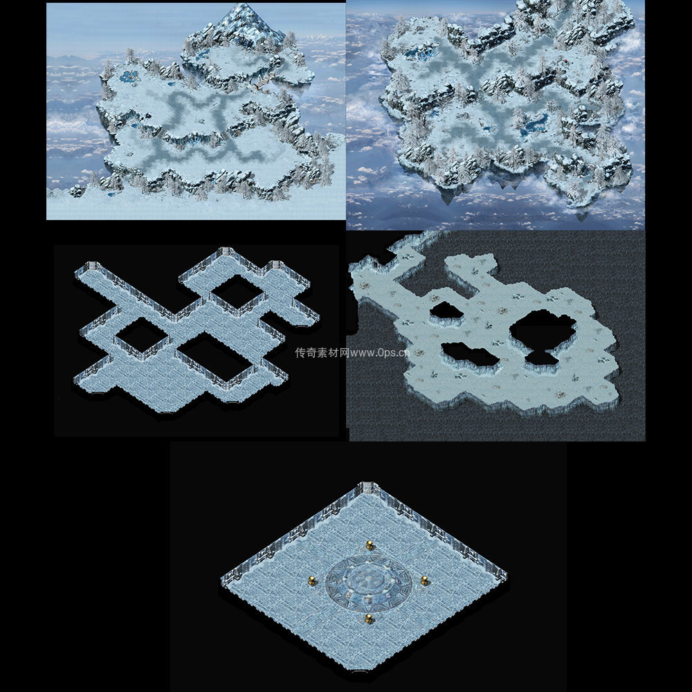 冰雪地图系列0027