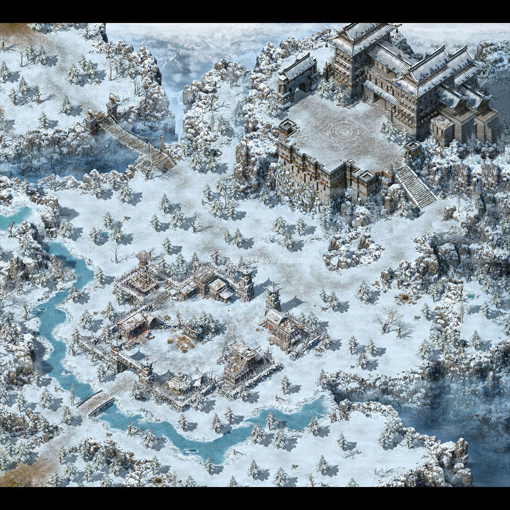 冰雪地图系列0029