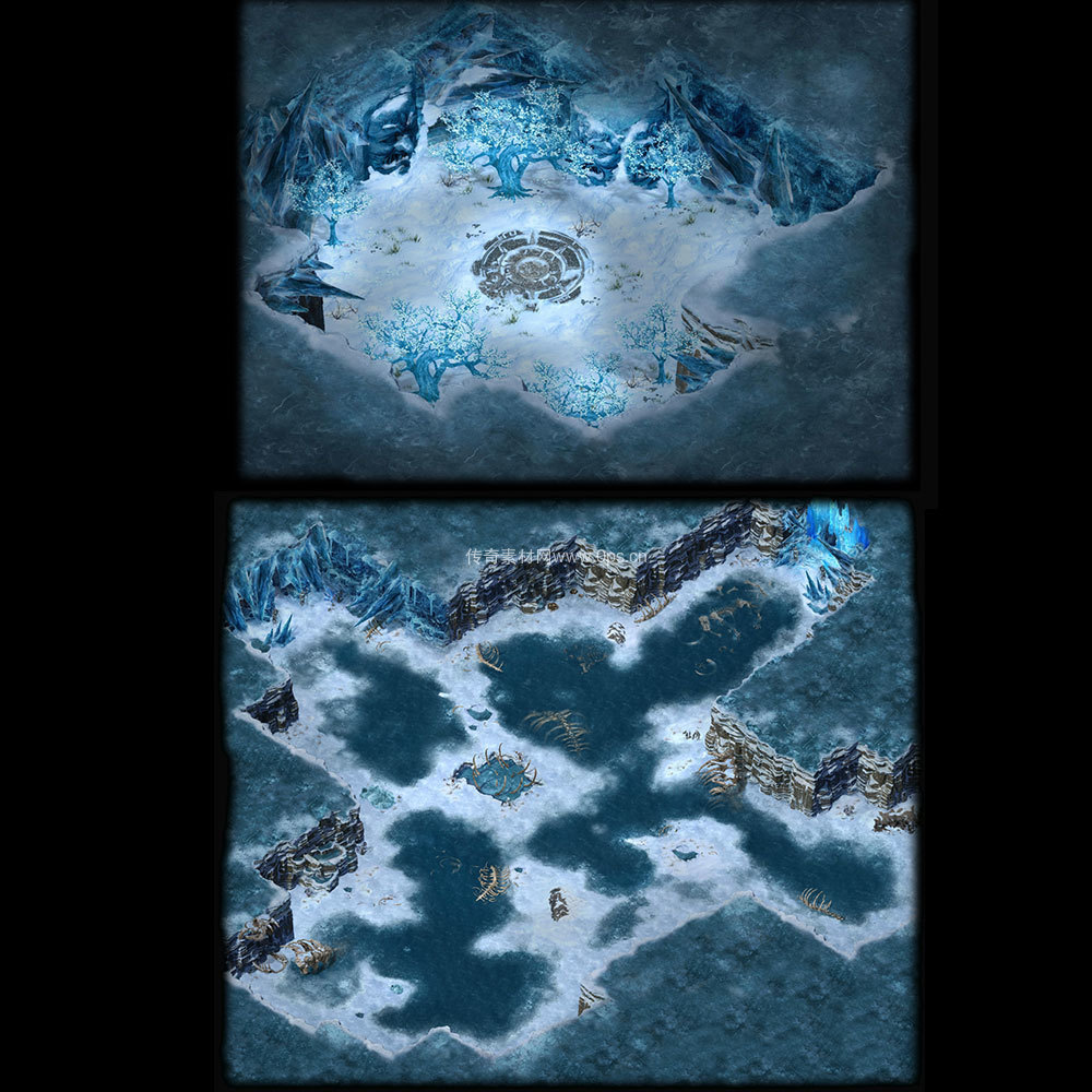 冰雪地图系列0033
