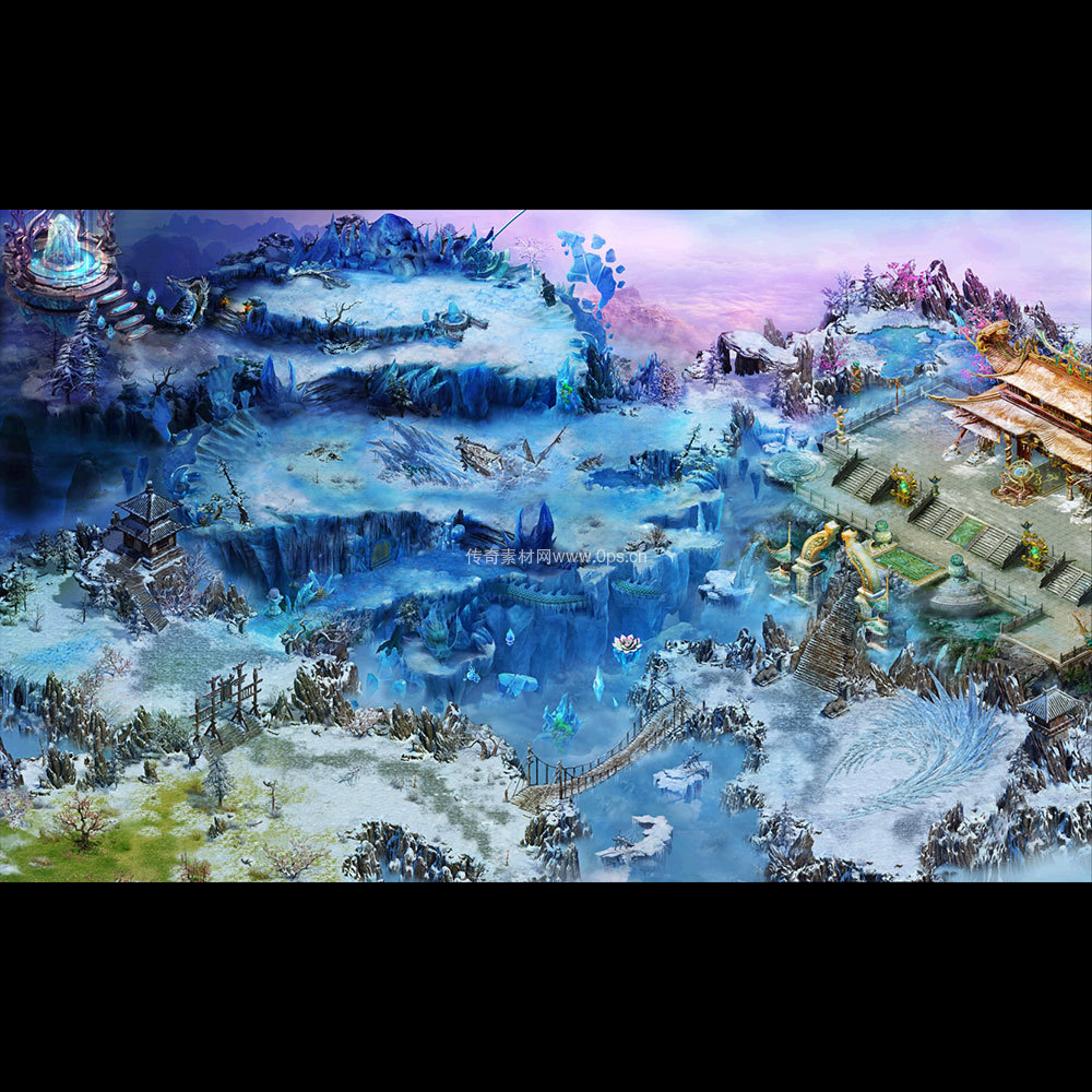 冰雪地图系列0034