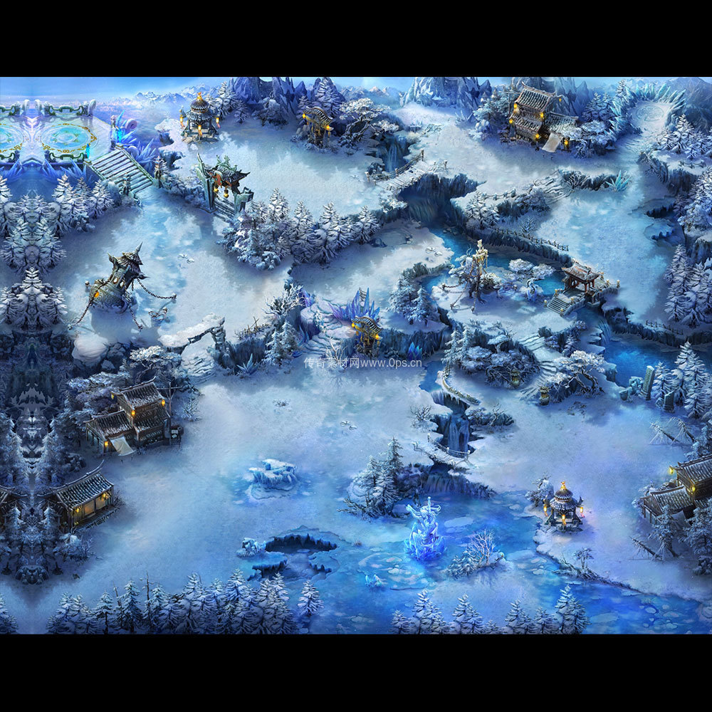 冰雪地图系列0035