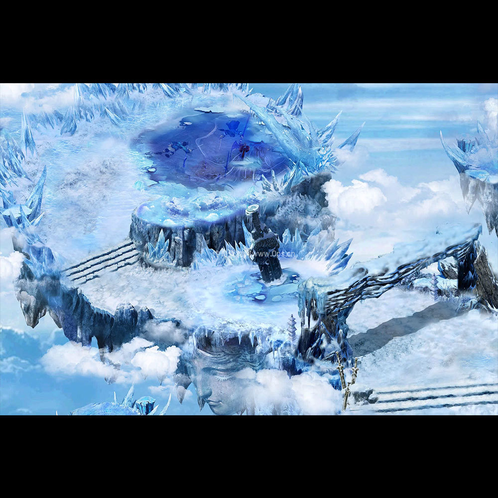 冰雪地图系列0039