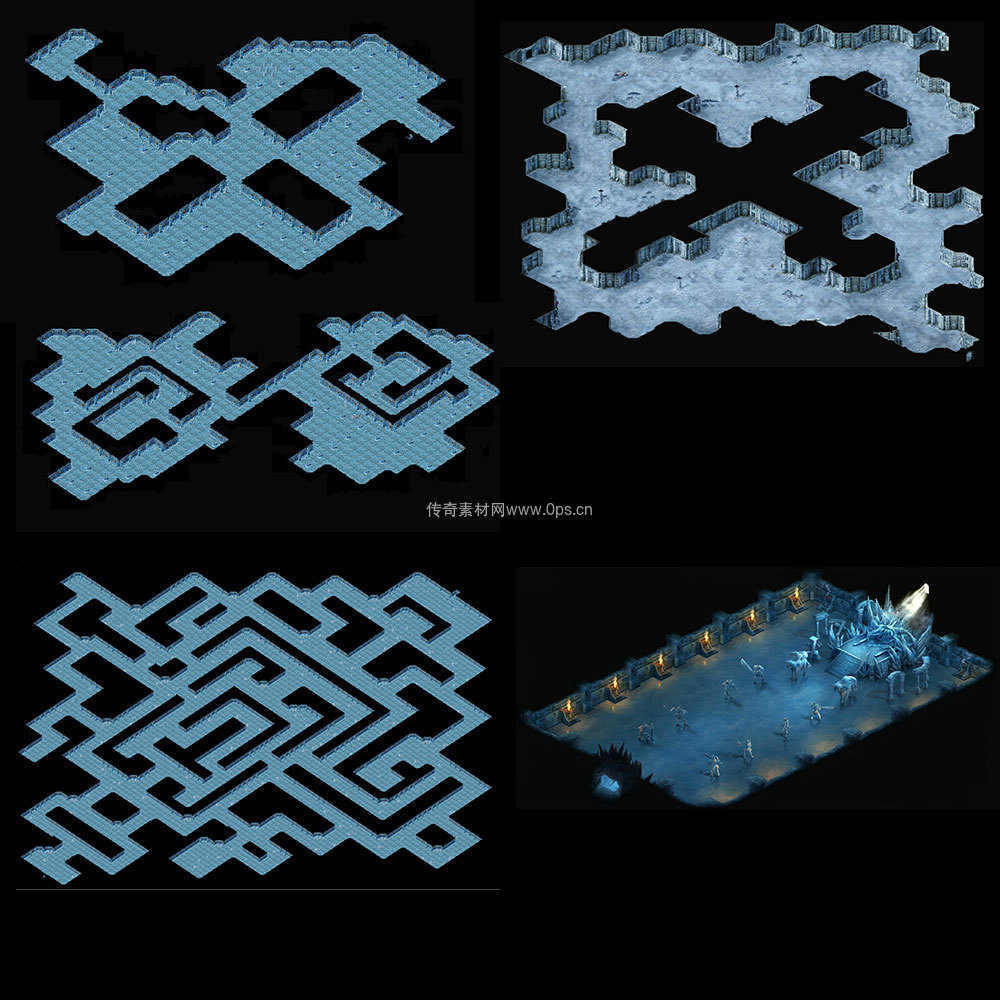 冰雪地图系列0043