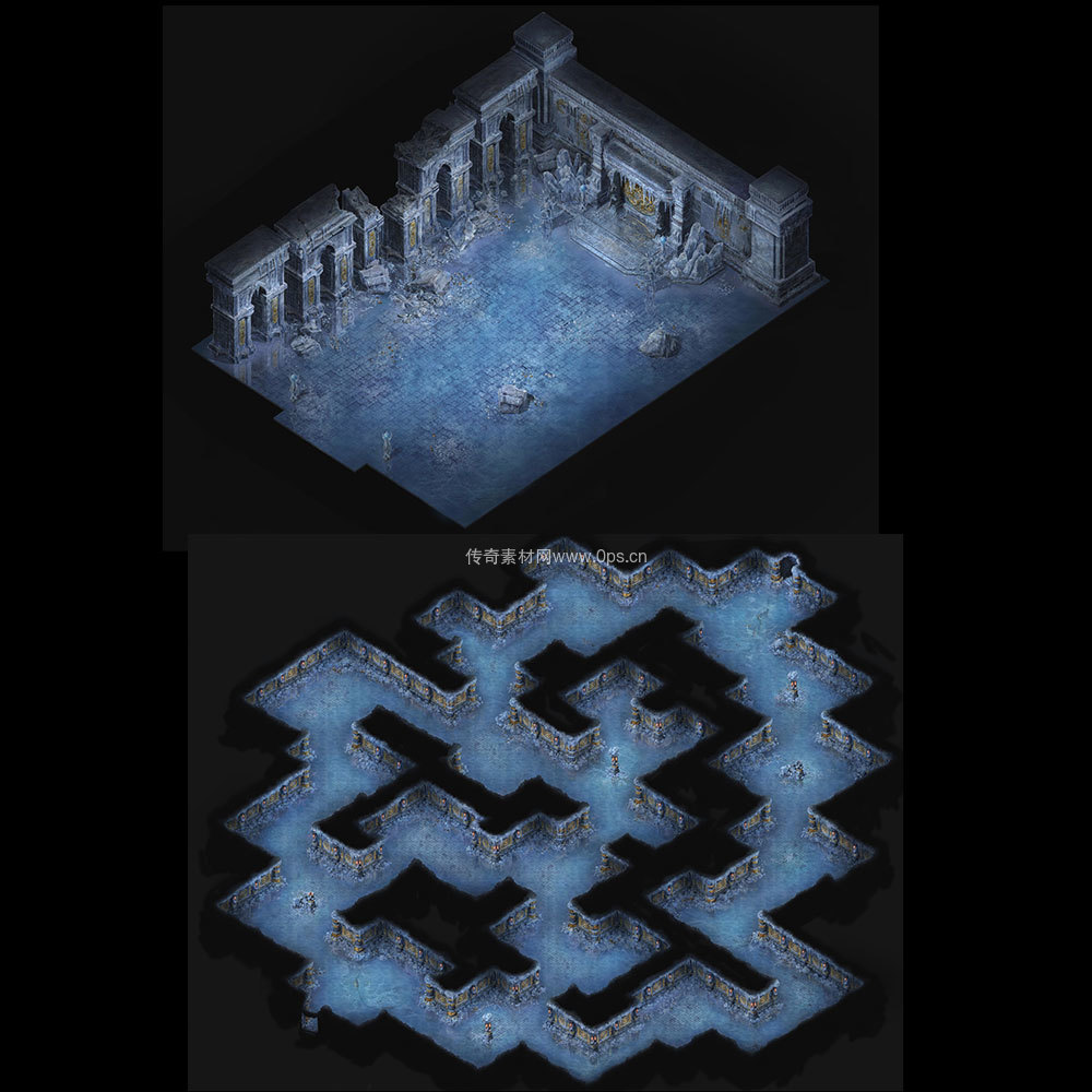 冰雪地图系列0048