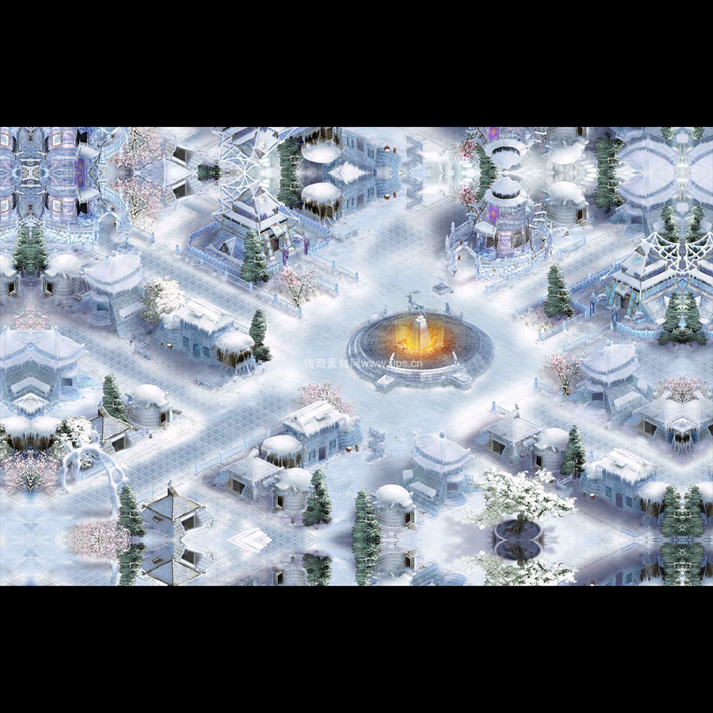 冰雪地图系列0049