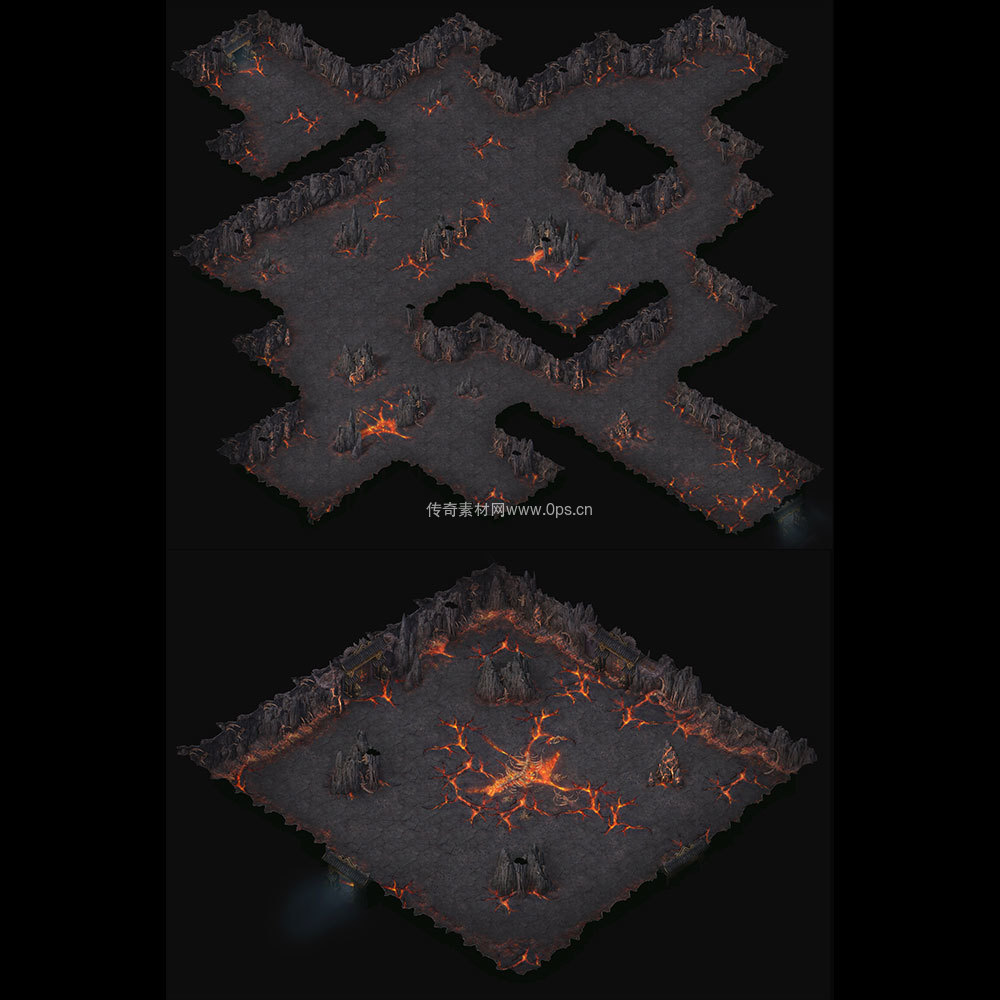 熔岩火系地图0006