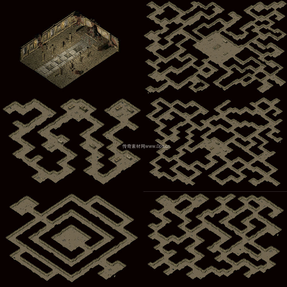 洞穴系列地图0078