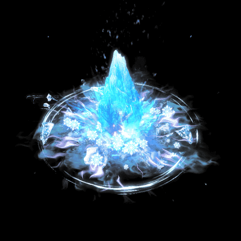 冰系攻击特效系列0002