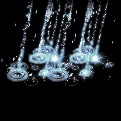 冰系攻击特效系列0006