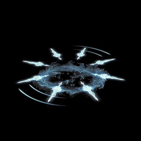 冰系攻击特效系列0008