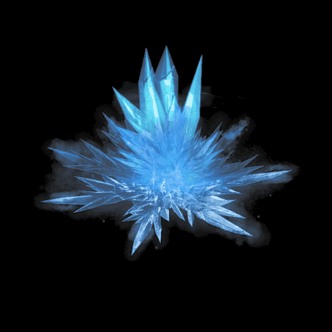 冰系攻击特效系列0011