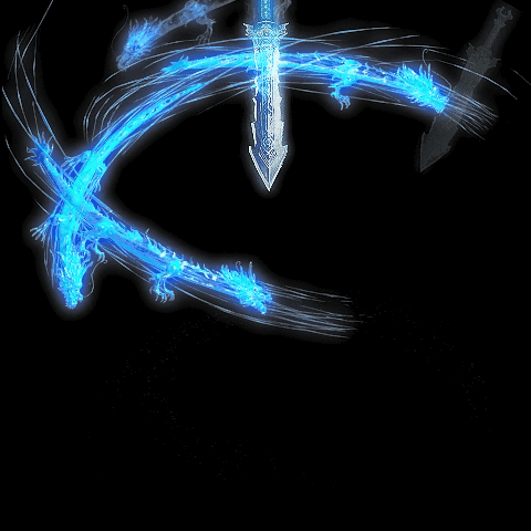 冰系攻击特效系列0015