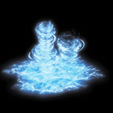 冰系攻击特效系列0024