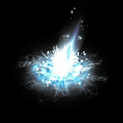 冰系攻击特效系列0025