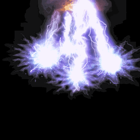 雷系攻击特效系列0011