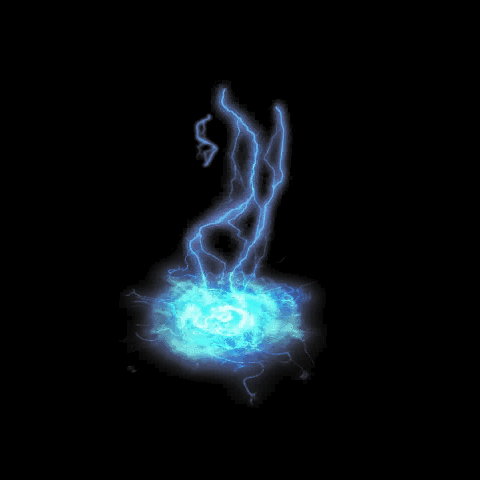 雷系攻击特效系列0021