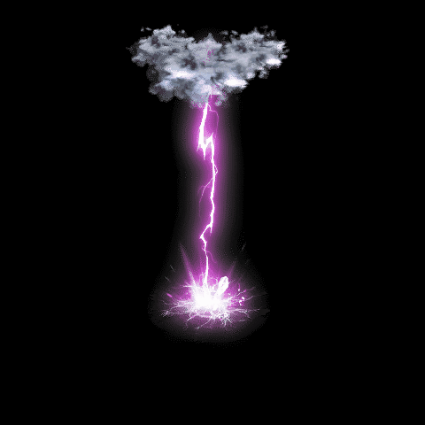 雷系攻击特效系列0023