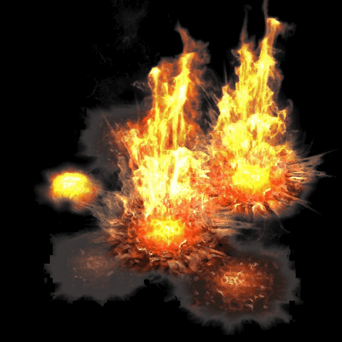 火系攻击特效系列0006