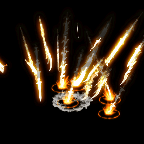 火系攻击特效系列0018