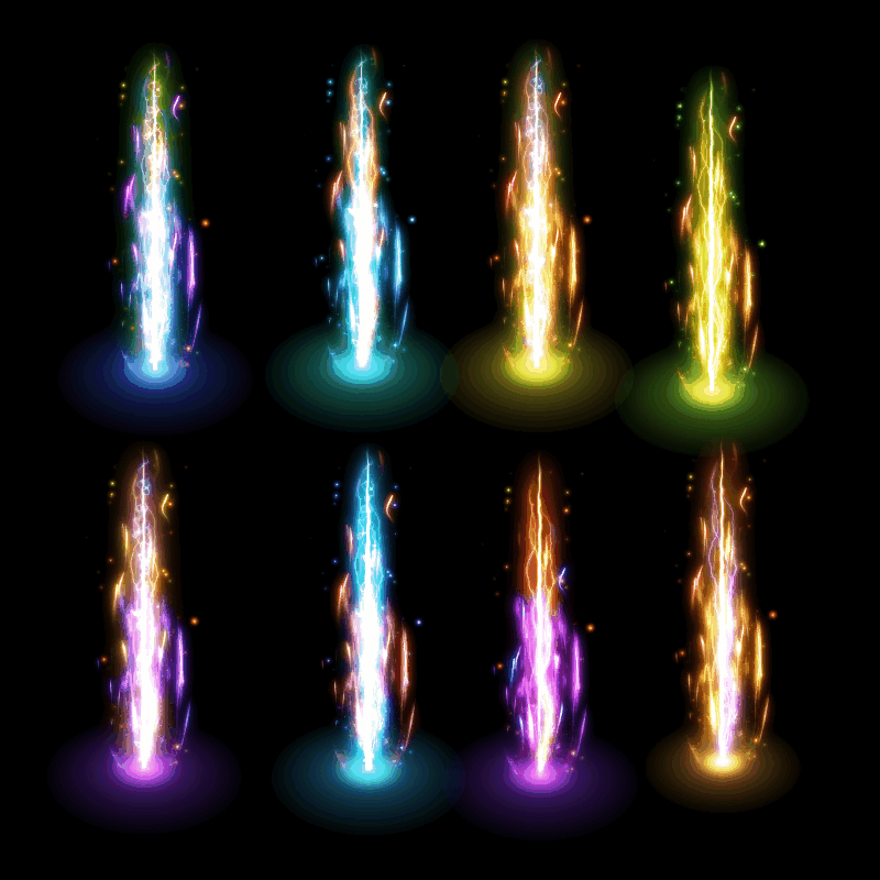 装备光柱系列0009