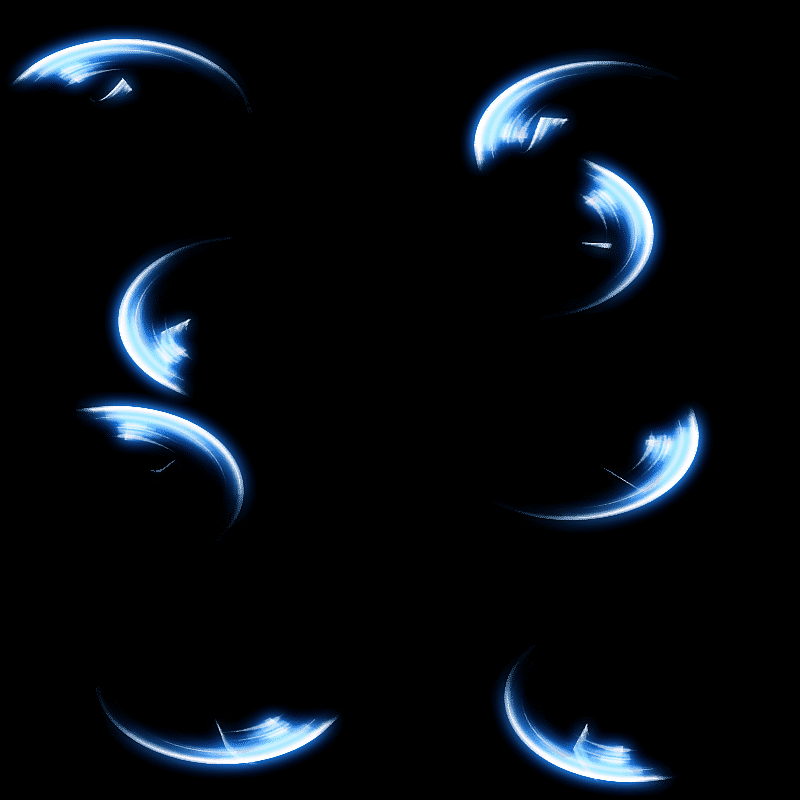 半月弯刀技能特效系列0001