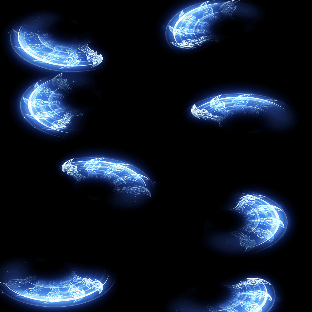 半月弯刀技能特效系列0005