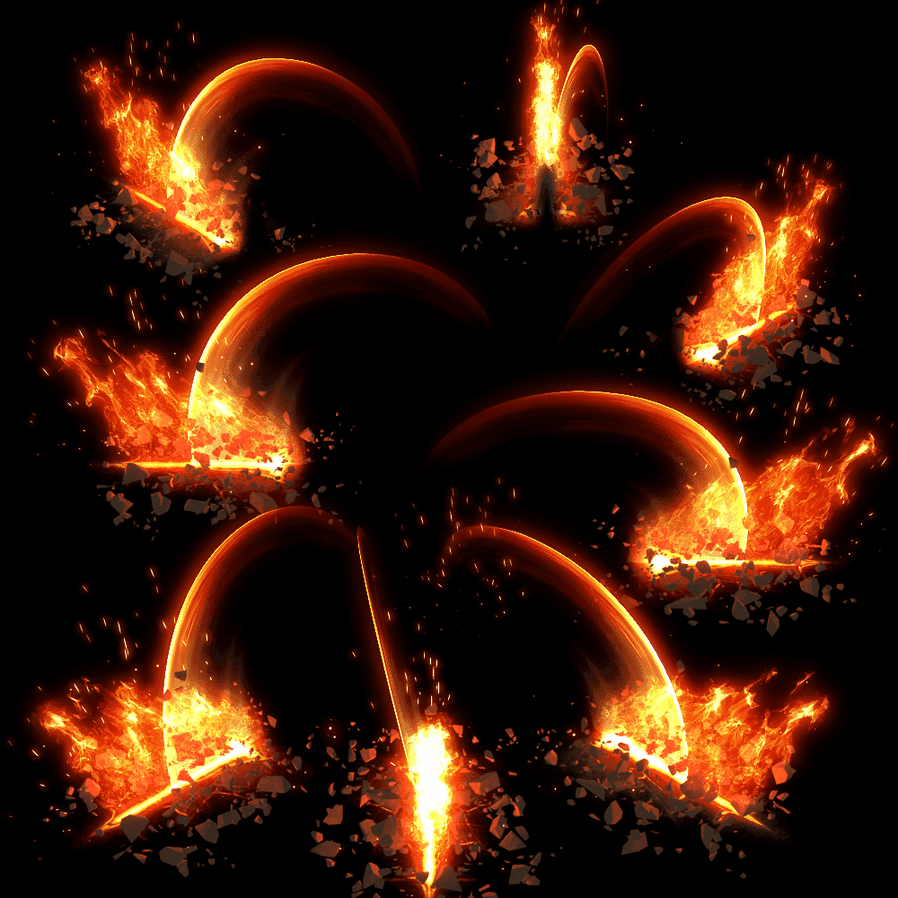 烈火剑法技能特效系列0005