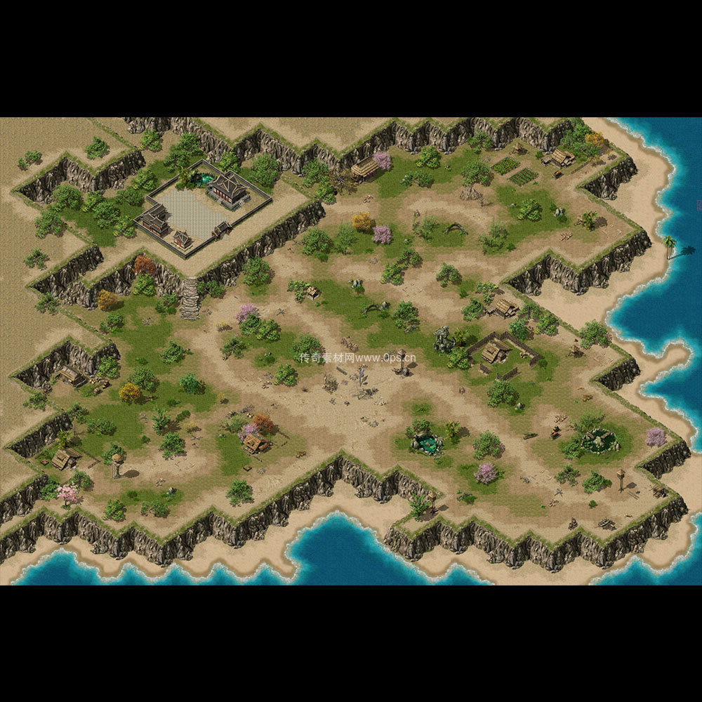 卧龙山庄系列地图0004