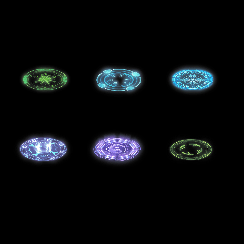 魂环光圈特效系列0001