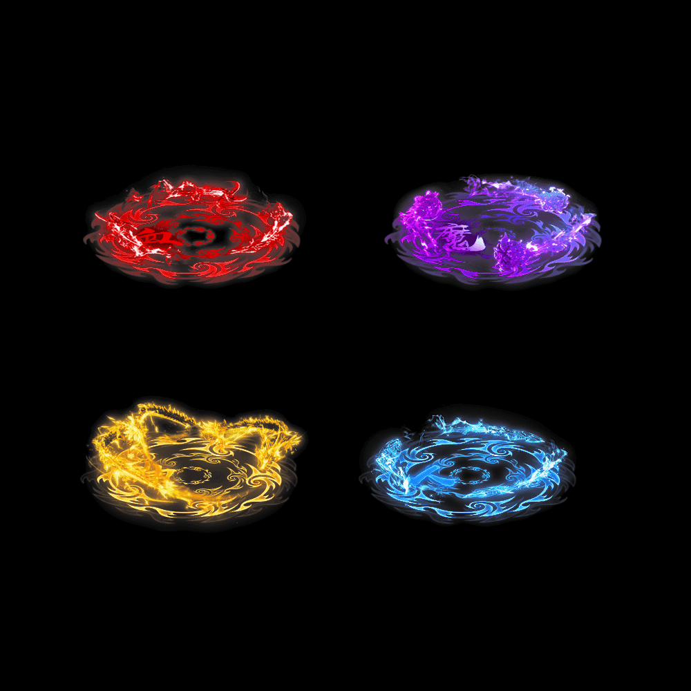 魂环光圈特效系列0006