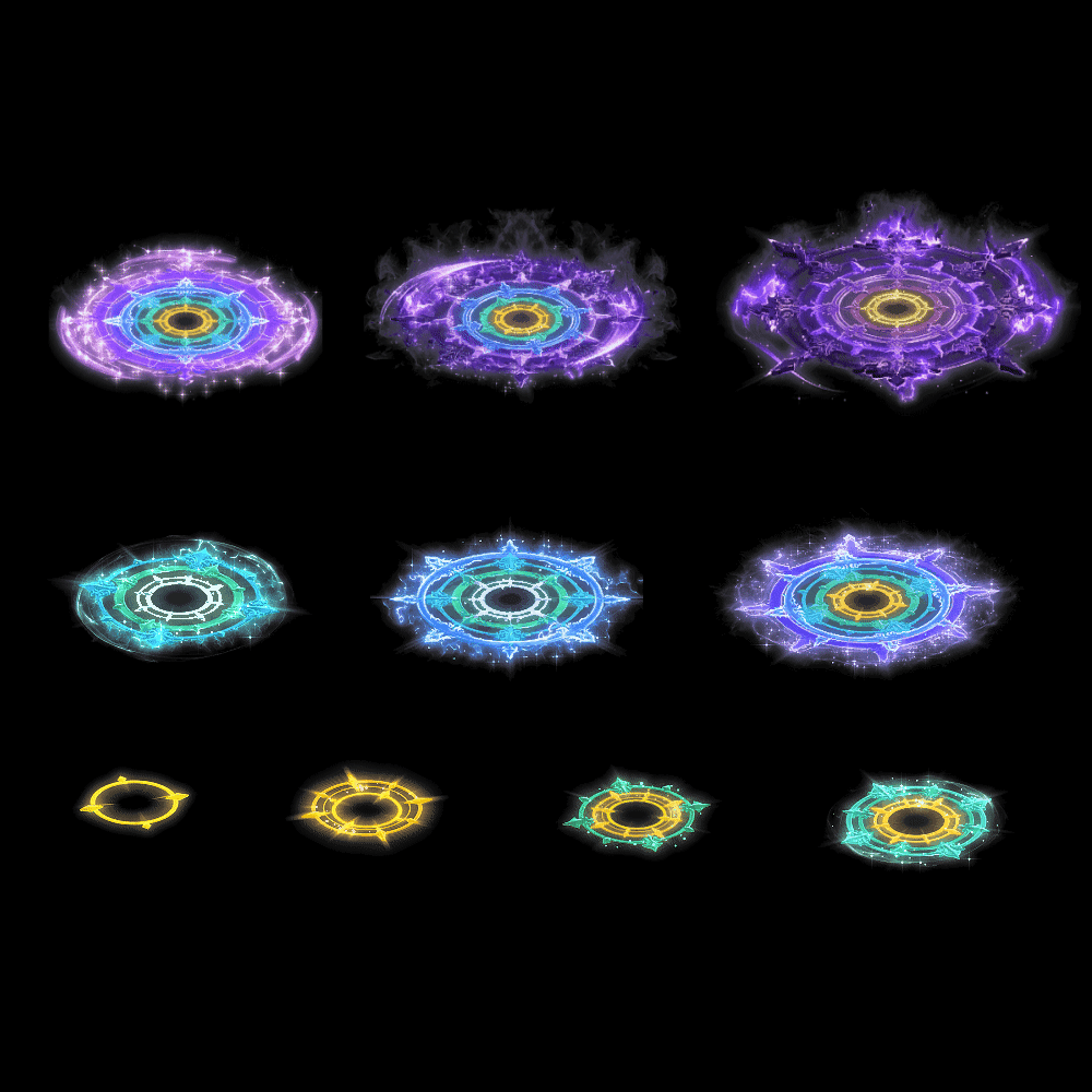 魂环光圈特效系列0011