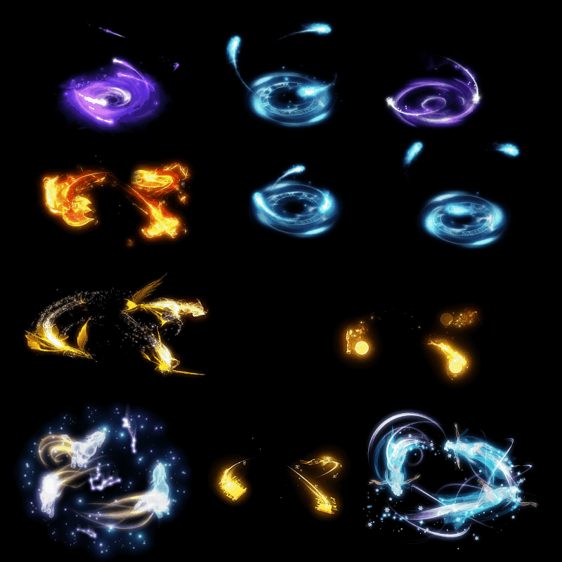 魂环光圈特效系列0017