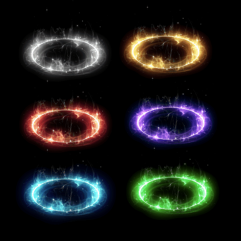 魂环光圈特效系列0019