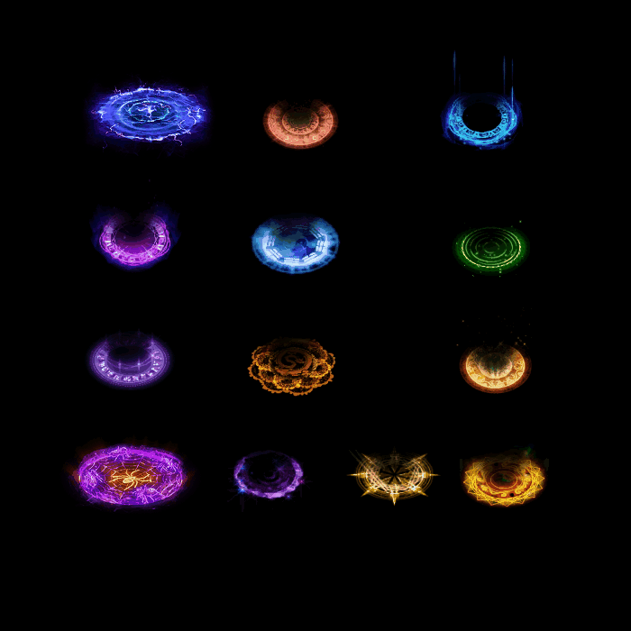 魂环光圈特效系列0021