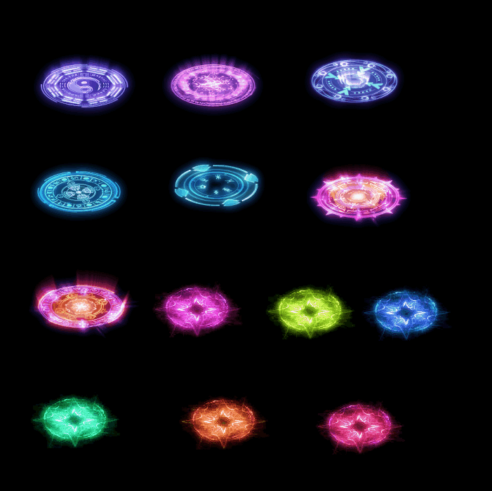 魂环光圈特效系列0023