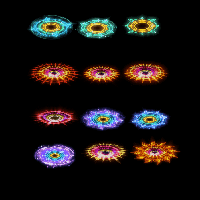 魂环光圈特效系列0024