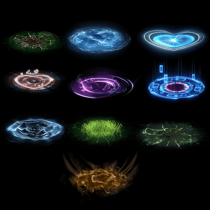 魂环光圈特效系列0027