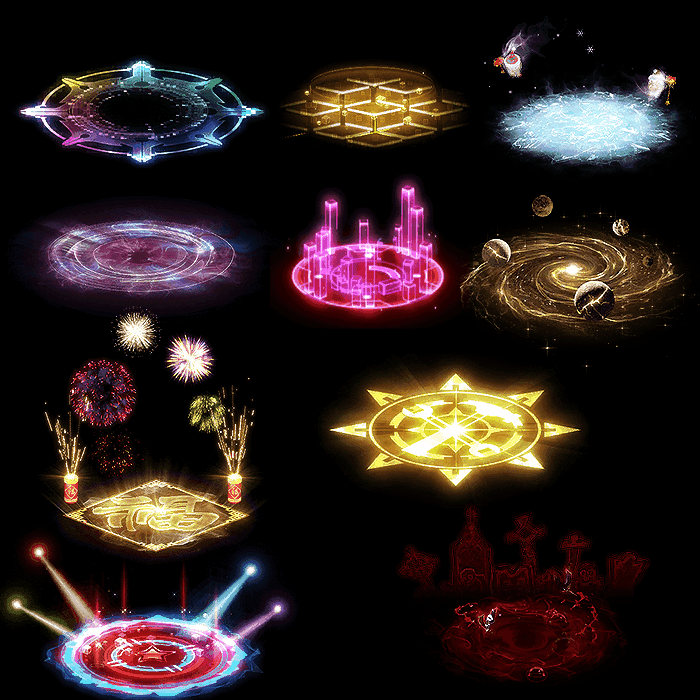 魂环光圈特效系列0028