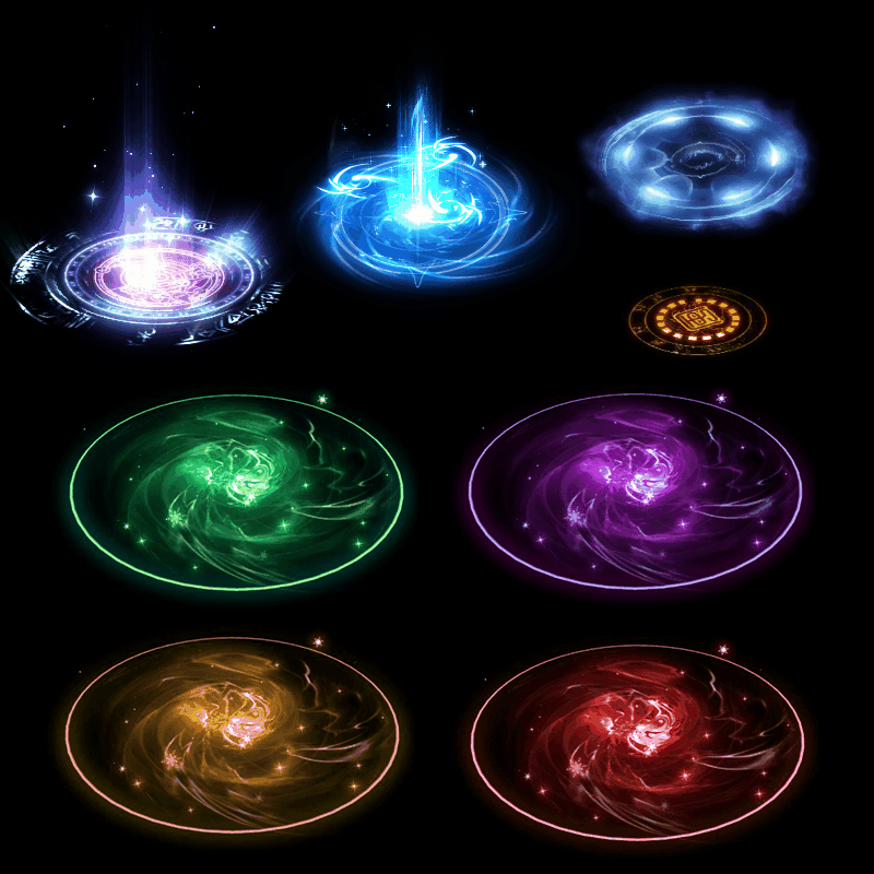 魂环光圈特效系列0030