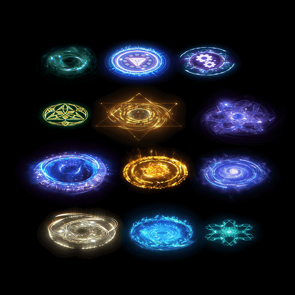 魂环光圈特效系列0031