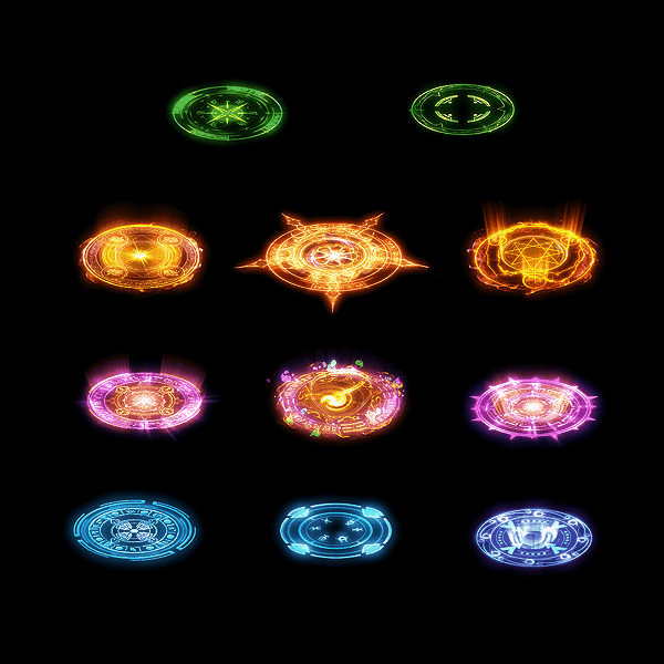 魂环光圈特效系列0032