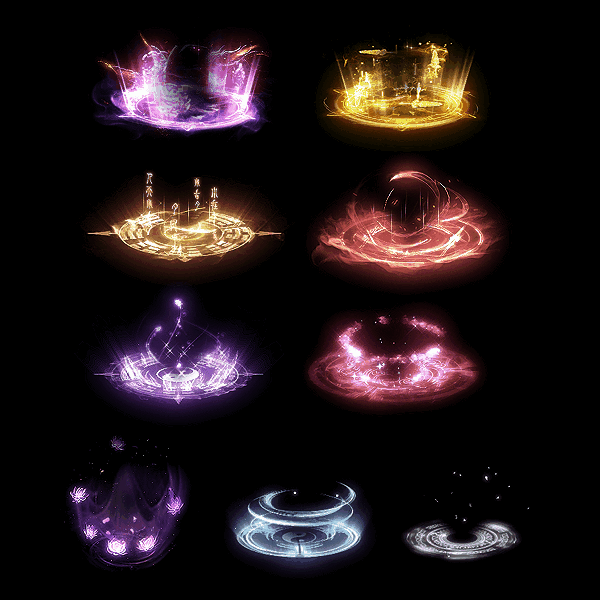 魂环光圈特效系列0033