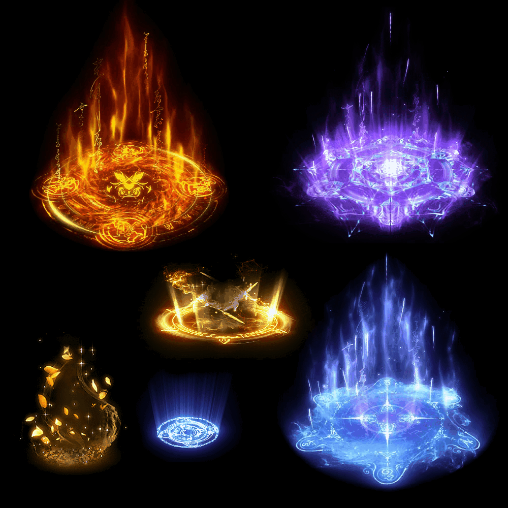 魂环光圈特效系列0037